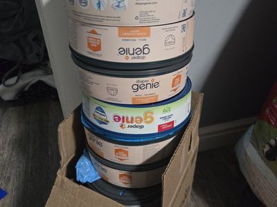 Diaper Genie Clean Laundry Scent Refills - 5-Pack, 270 Diaper Capacity Each