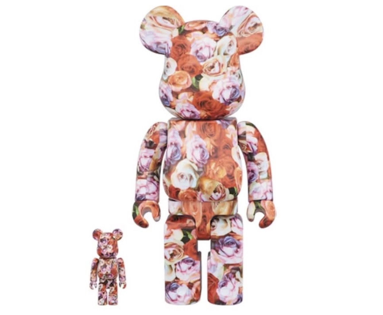 Be@rbrick 100/400% Mika Ninagawa Rose Figure Set