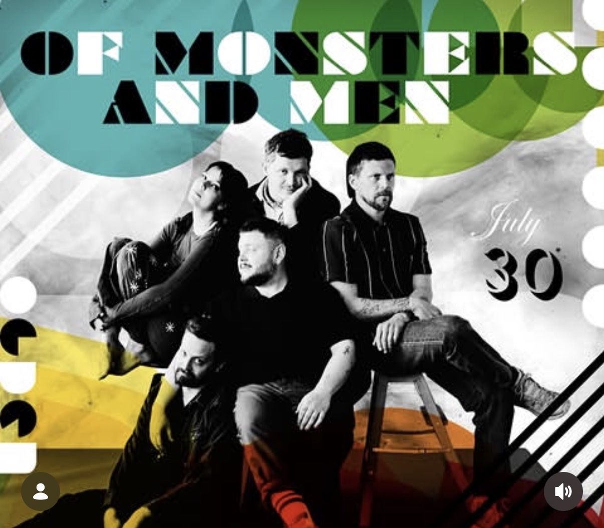 2 tickets - Of Monsters and Men - Ogden Twilight