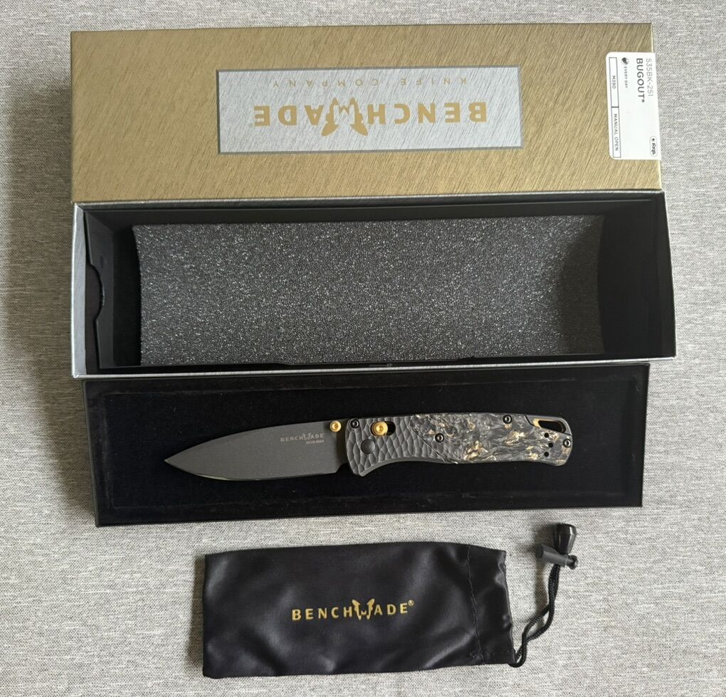 Benchmade Bugout 535BK-251 Gold Class