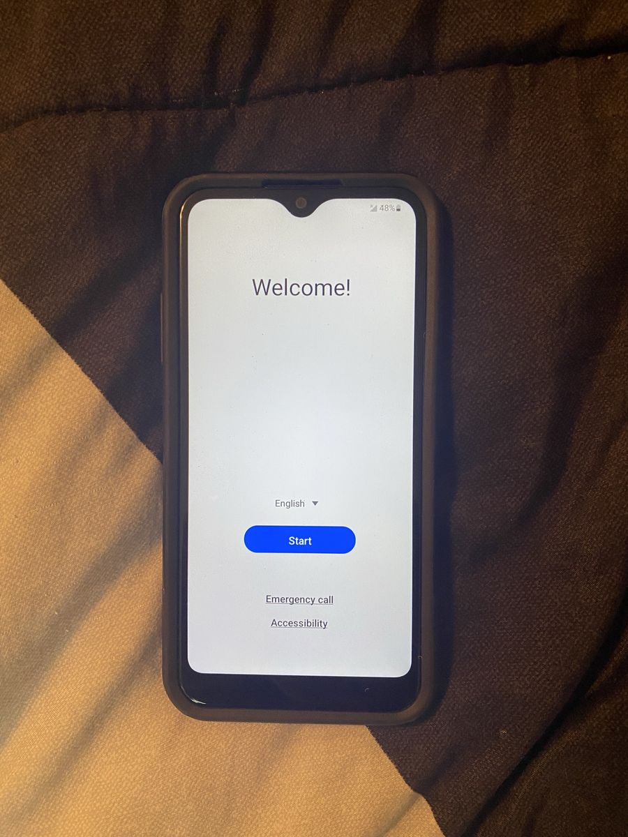 Samsung A01 With Extra Otterbox case