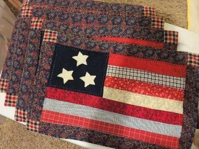 4 250 year USA 4th of July placemats