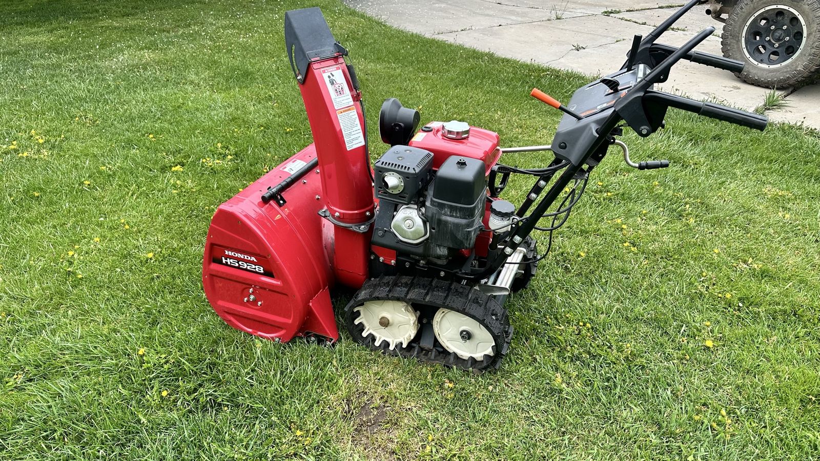 Honda HS 928 Snowblower Track Dr.