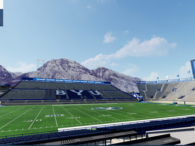 BYU vs Notre Dame - 2 Lower west Blea"chair" Tickets