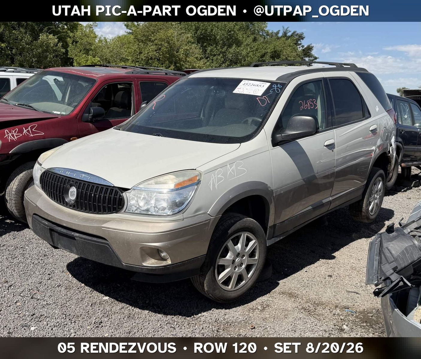 Just In! 2005 Buick Rendezvous Parts - UTPAP Ogden