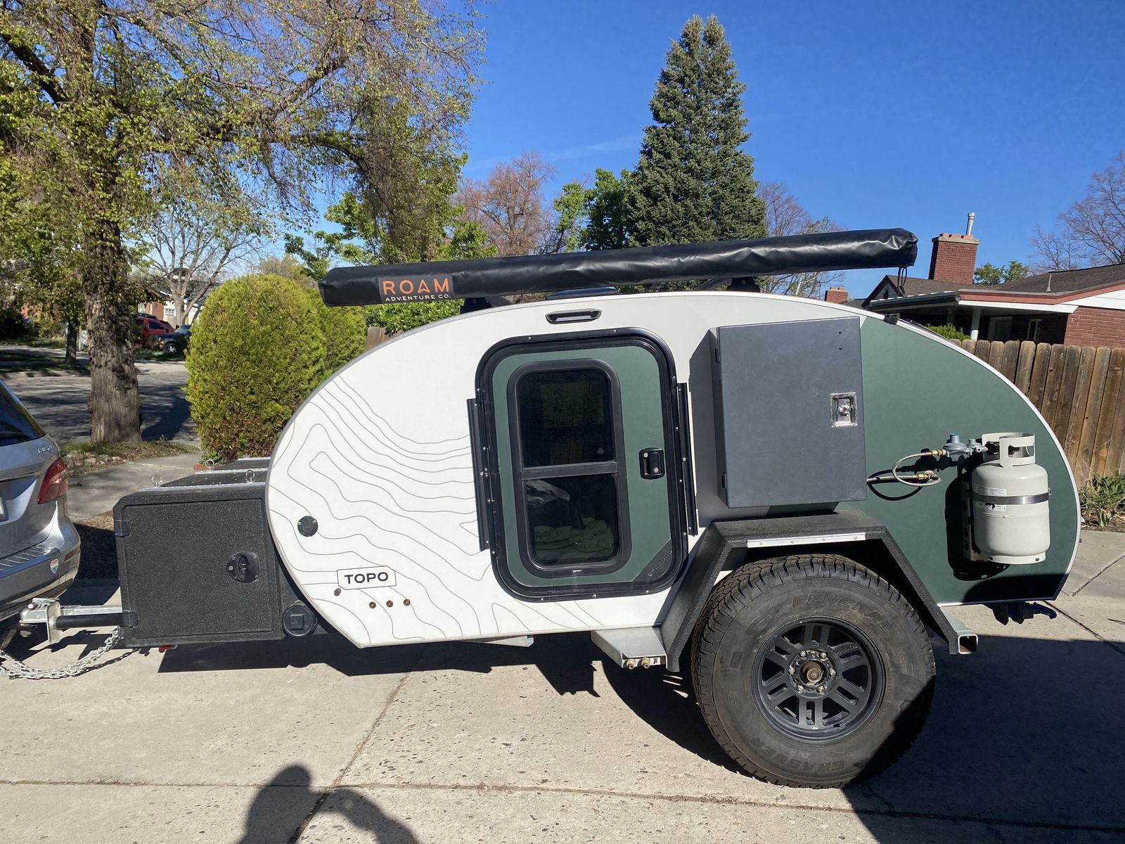 Original Escapod Topo: Beautiful Off-Road Teardrop Trailer