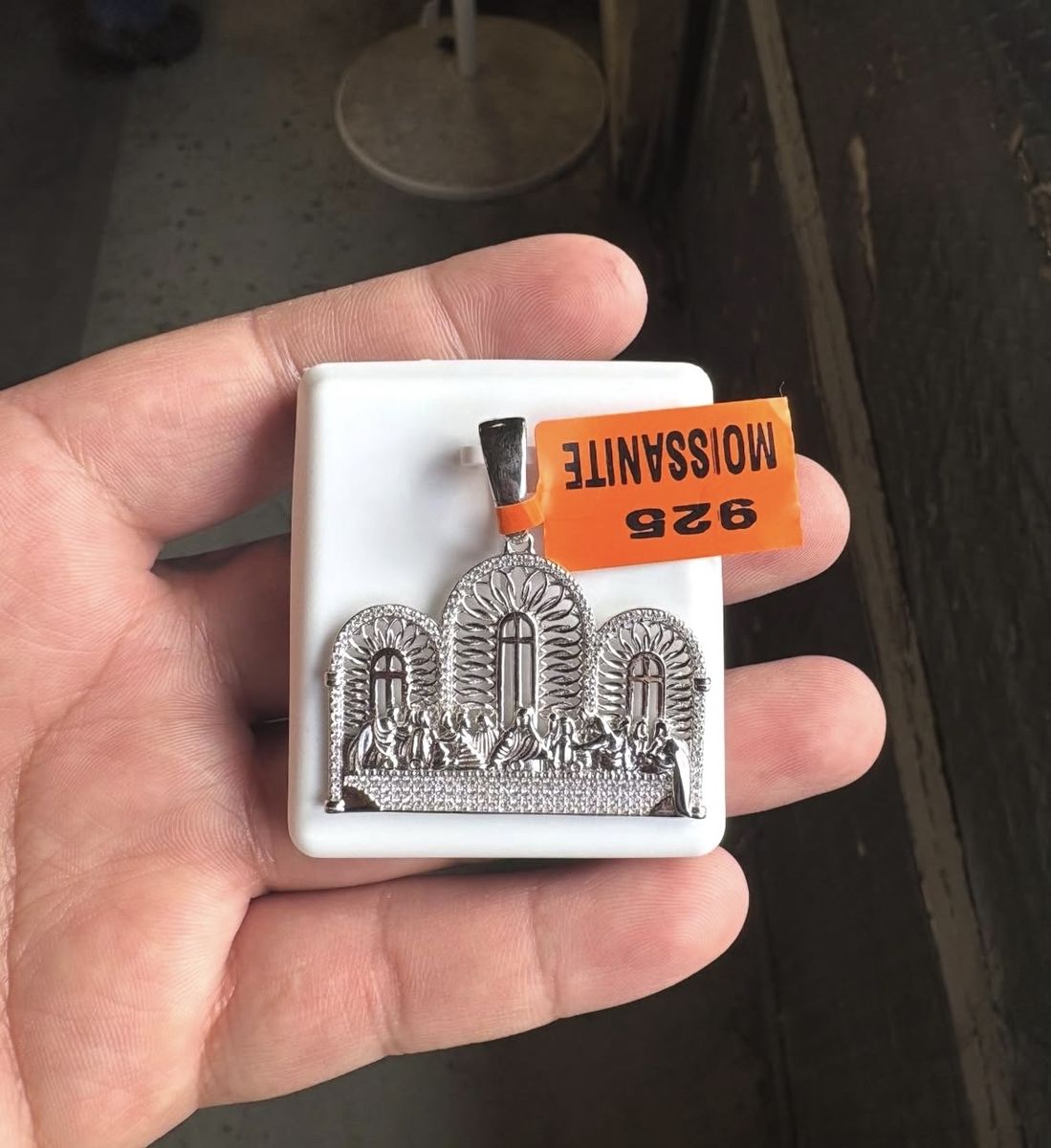 925 silver Jesus last supper
