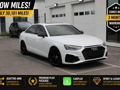 2023 Audi A4 quattro S line Prem Plus 45 TFSI