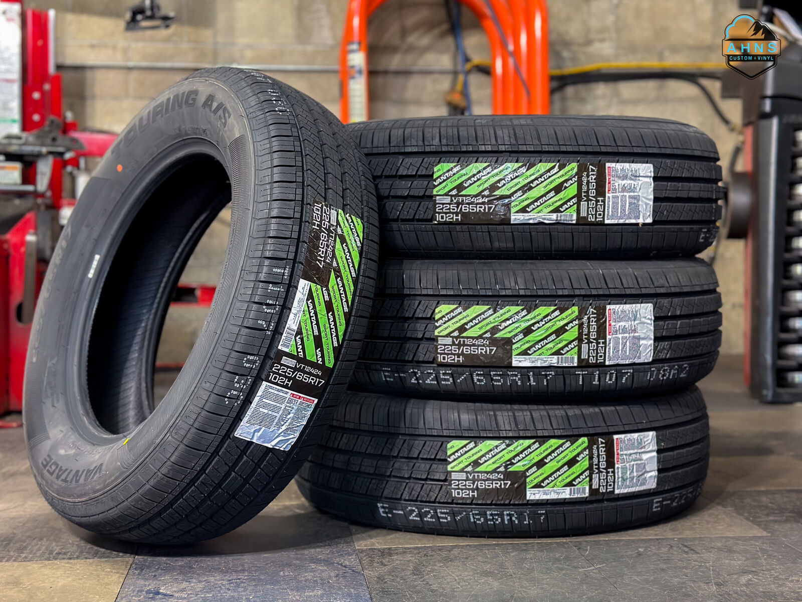 New | 225/65r17 | 50,000 Mileage Warranty | All Season Tires | 225 65 17 Vantage Tires | Hyundai | Kia | Lexus | Audi