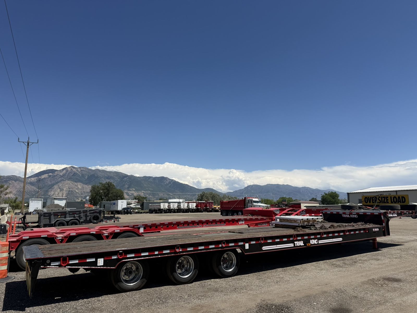 AWESOME 1996 TRAILKING 50 TK 100 SA 50 TON TRAILER