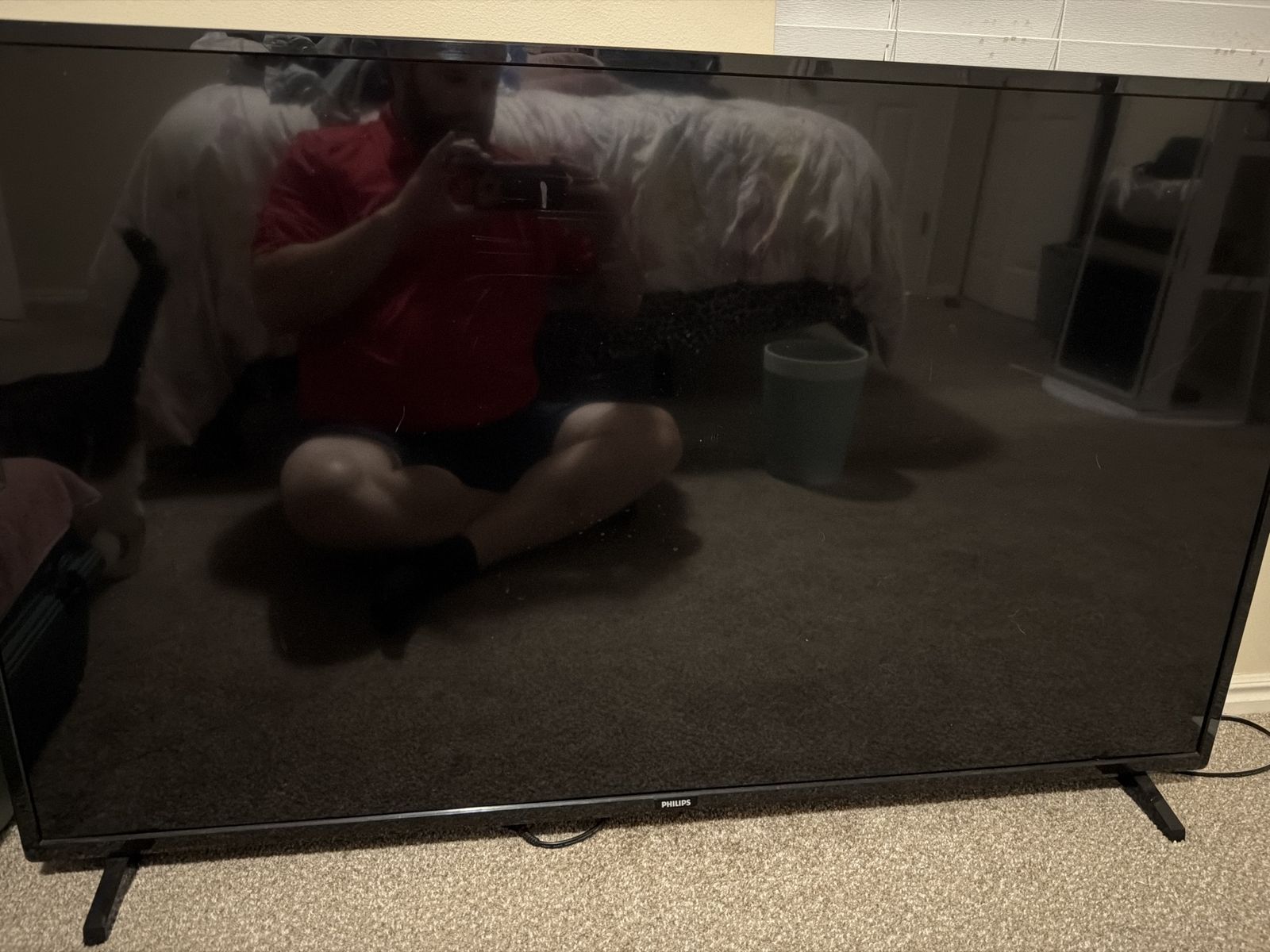 Philips Black Smart LED TV - Size Unknown