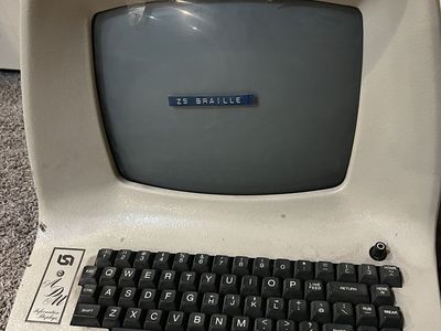 Rare 1976 Lear Siegler ADM-3A Terminal - Military Braille Mod & Docs
