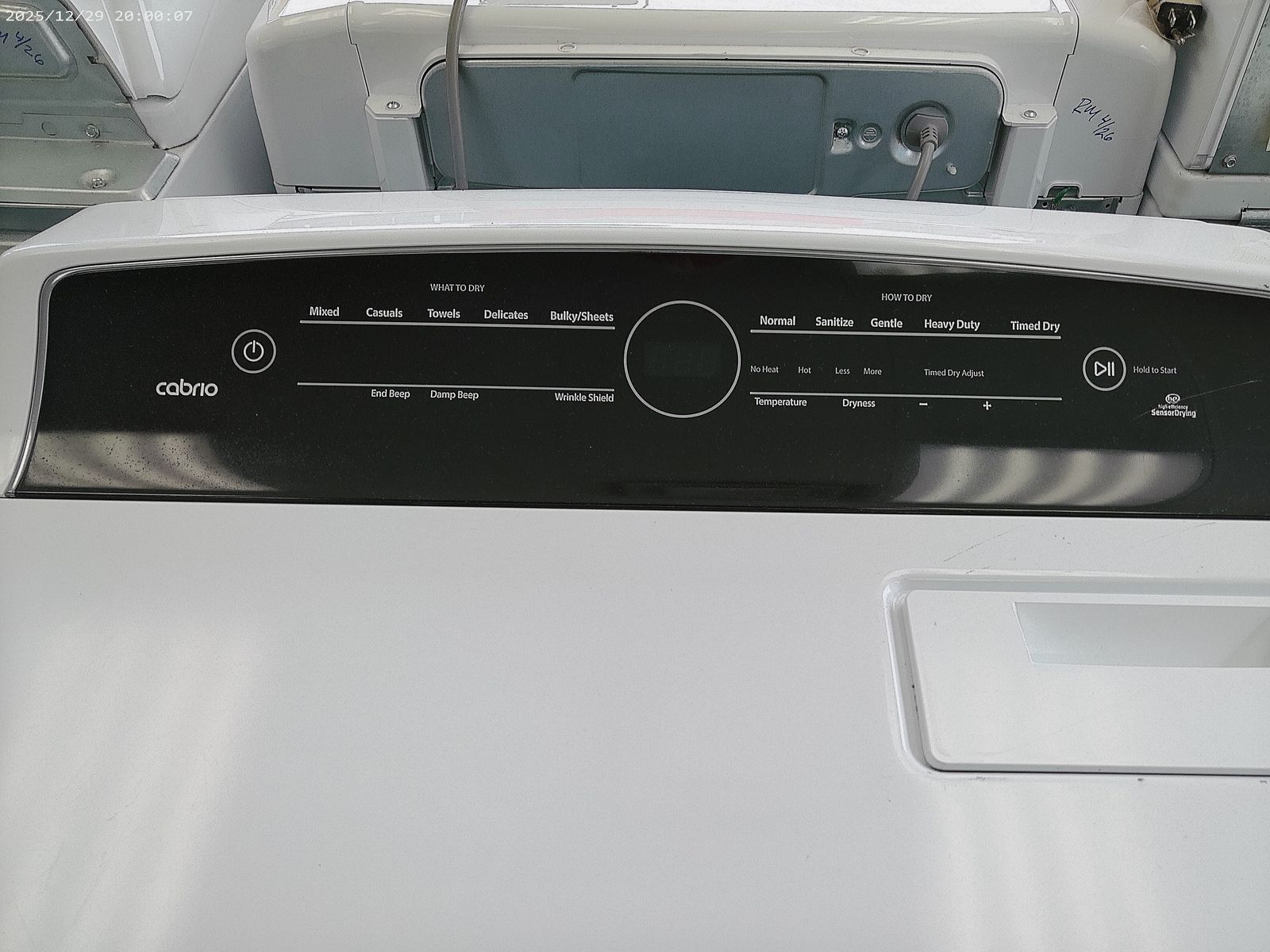 Whirlpool Electric Dryer~90 Day Guarantee