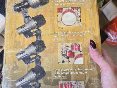 Various Sound & Extension Cord Drum Microphone