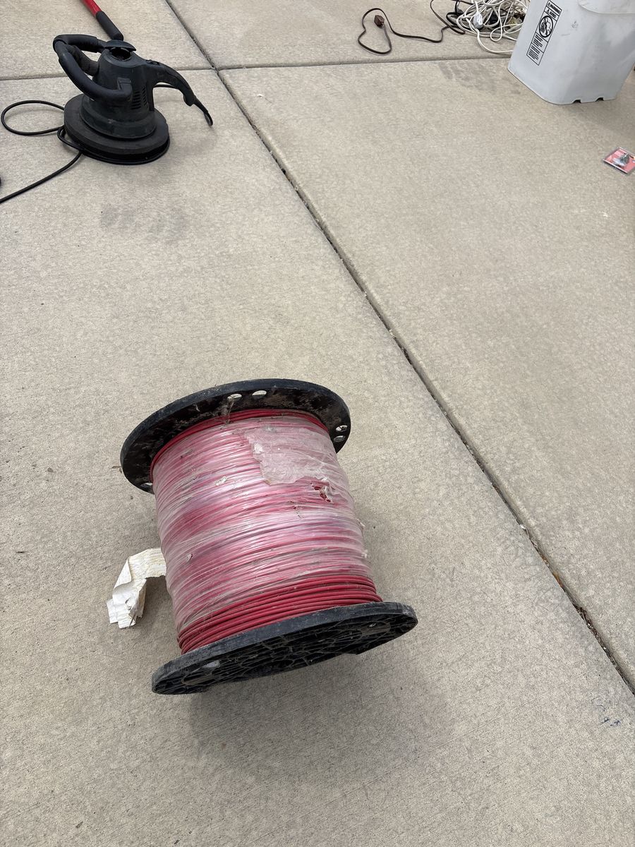 12 Gauge Stranded Wire – Partial Reel