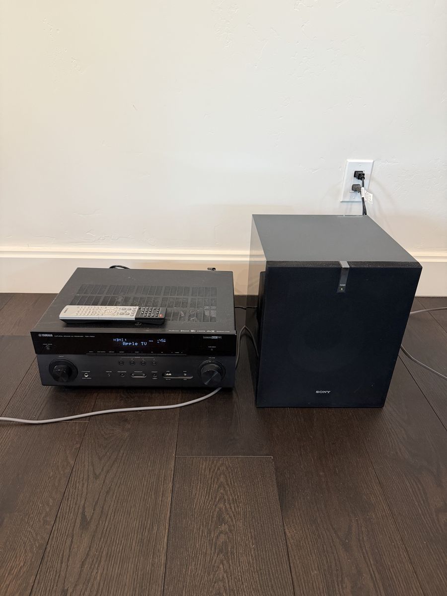 Sony/Definitive Technology 5.1 Home Theater System w/ Yamaha TSR-7850 Receiver & Remote