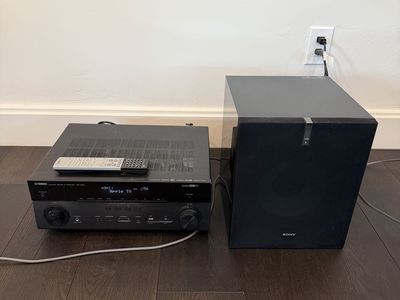 Sony/Definitive Technology 5.1 Home Theater System w/ Yamaha TSR-7850 Receiver & Remote