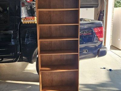 Brown Bookshelf