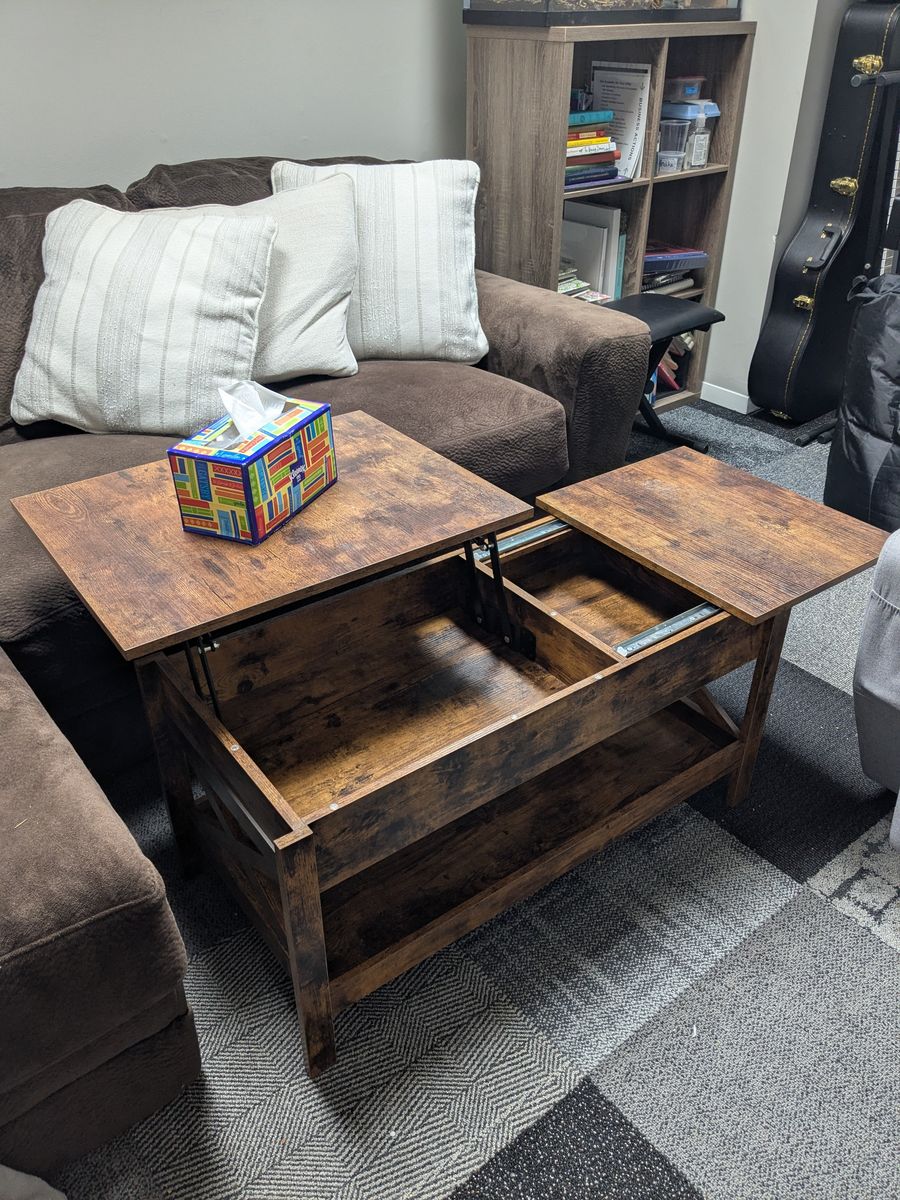 Eat and sit coffee table or work desk