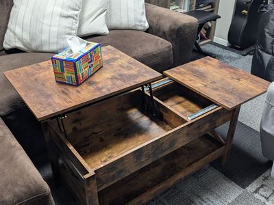 Eat and sit coffee table or work desk