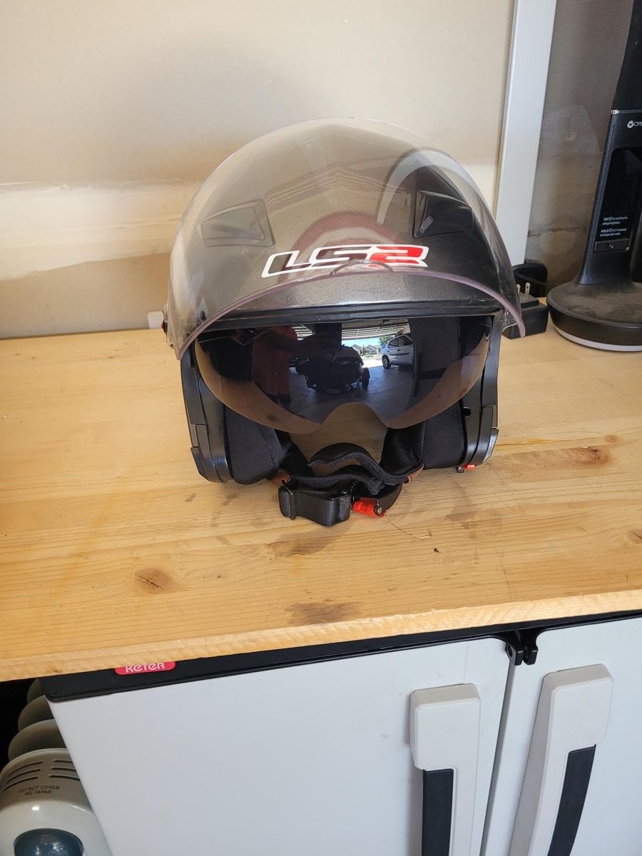 LS2 Motorcycle Helmet - Large