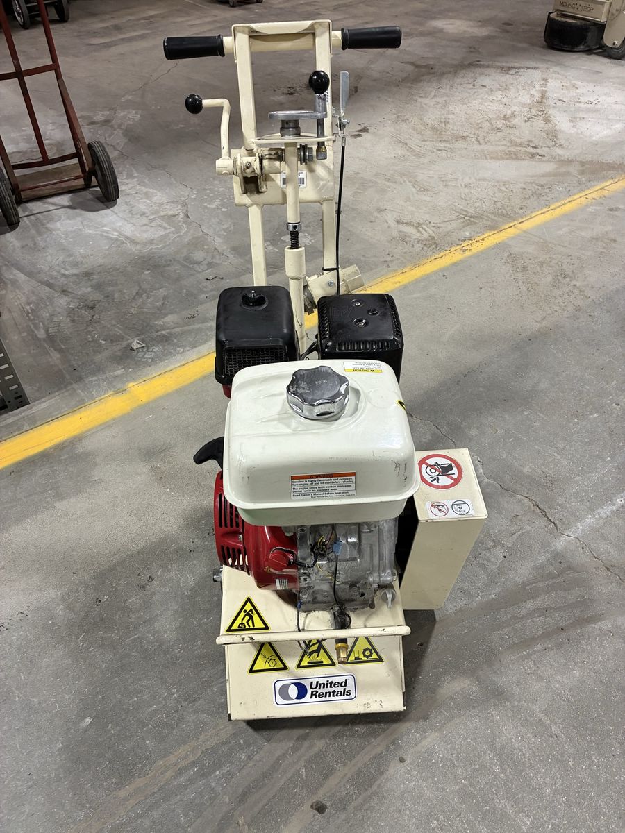 SCARIFIER/PLANER CONCRETE  8 INCH 9 HP GAS