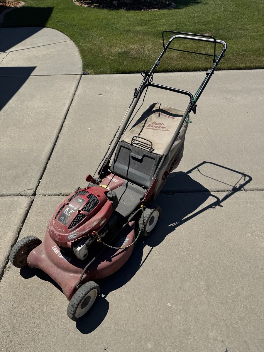 FREE — Craftsman 21” Self-Propelled Mower (Project / Flip / Parts)