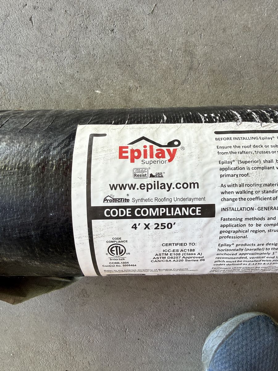 Roofing underlayment