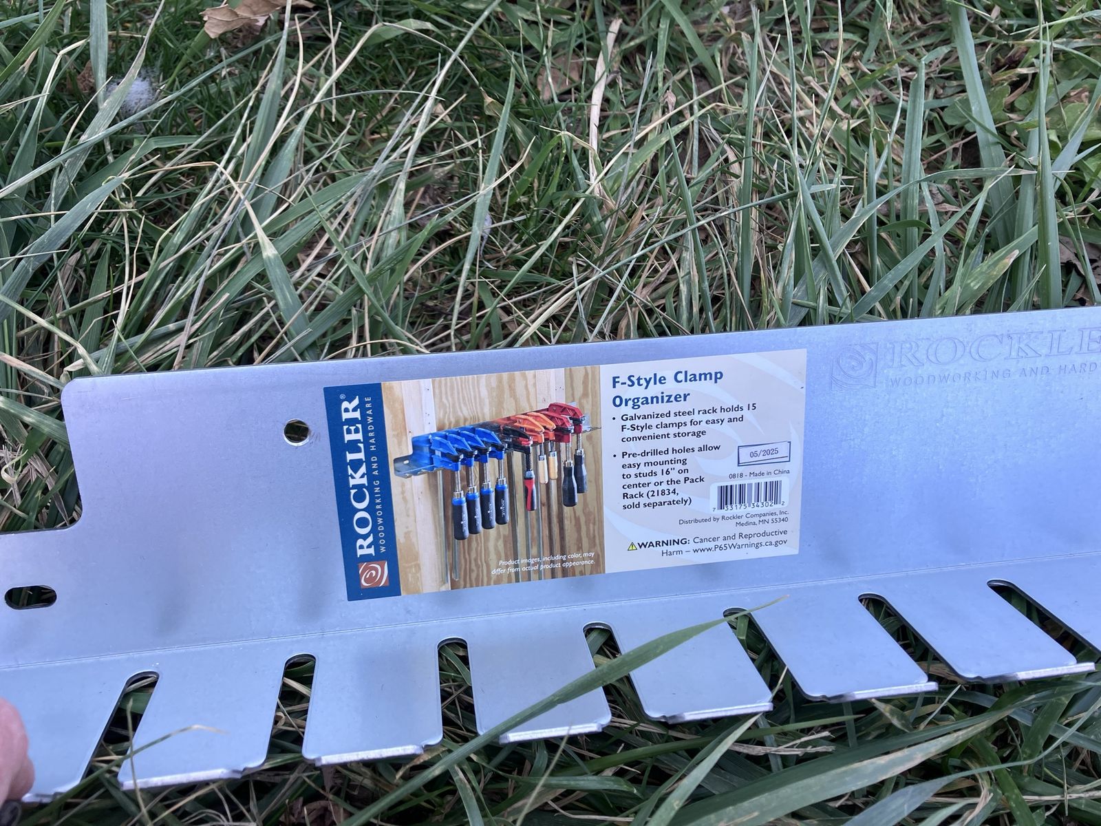 NEW Rockler F-Style Clamp Rack