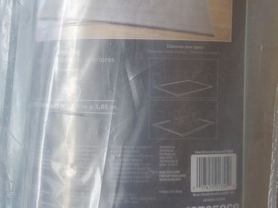 allen + roth Ashlee 7'10" x 10' Machine Woven Gray Area Rug
