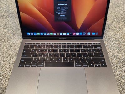 2017 MacBook Pro 13" i5, 8GB RAM, 128GB SSD - Space Gray comes with a charger