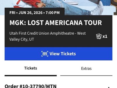 MGK Concert Ticket