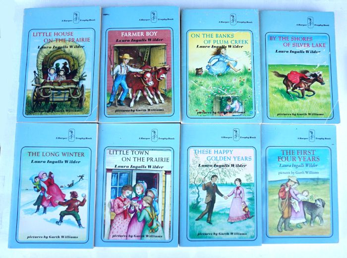 Box Set of Vintage Little House on the Prairie Books by Laura Ingalls Wilder - $25 OBO