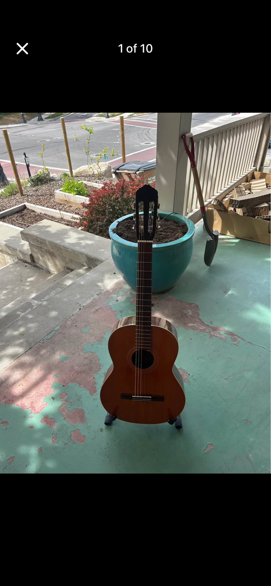 P. Caballero Nylon string guitar