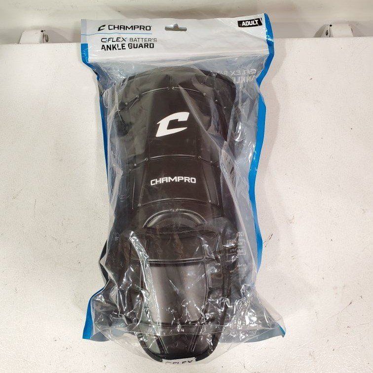 Champro C-Flex Batter's Ankle Guard - Adult Size, Black - Brand New