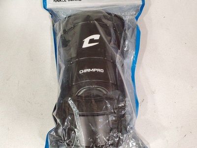 Champro C-Flex Batter's Ankle Guard - Adult Size, Black - Brand New