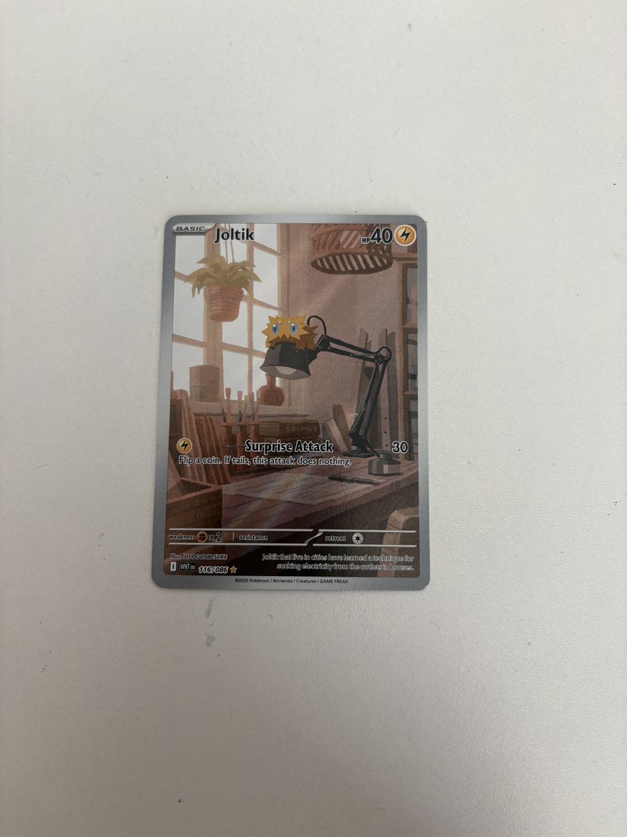 Pokemon card-Joltik