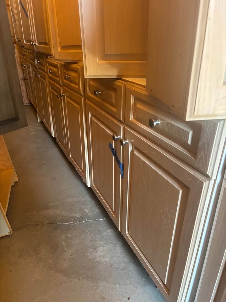 White Oak Cabinets