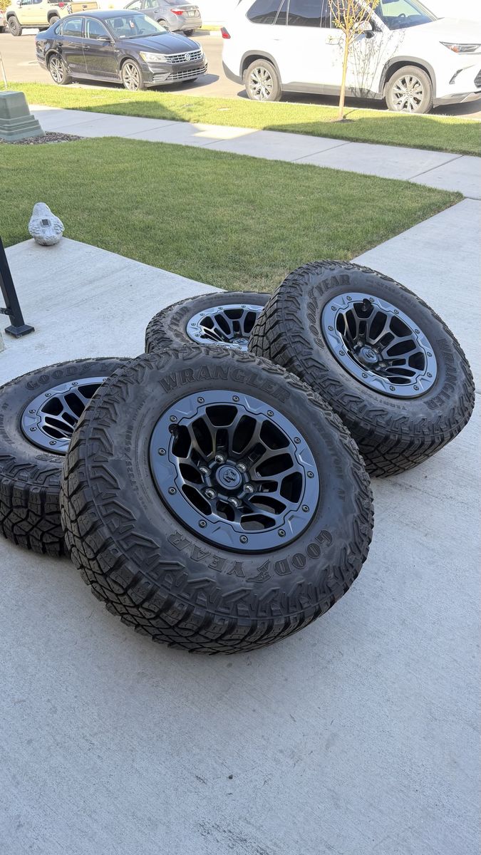 Dodge Ram TRX Limited Edition Rims and Tires 325/65R18 Goodyear Wrangler Territory MT Almost new