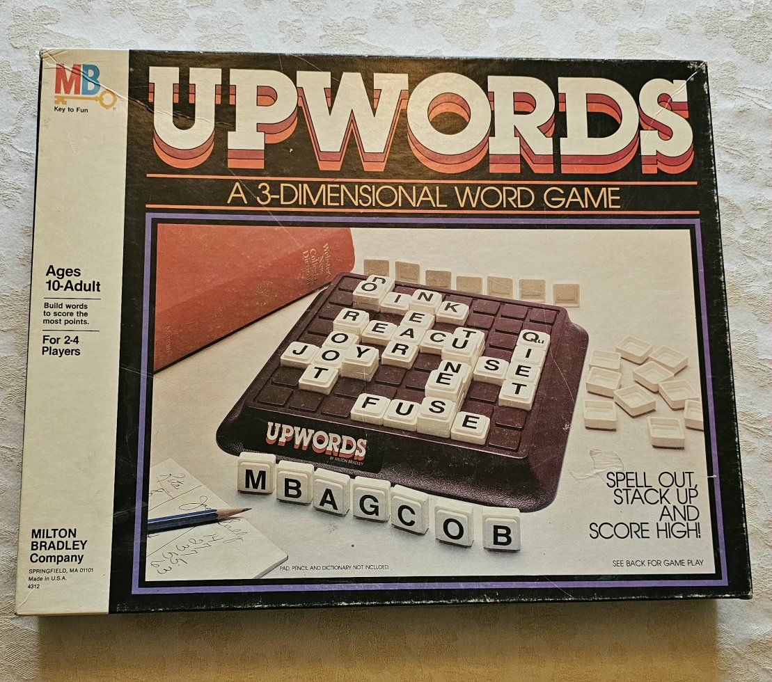 Boardgame Upwords 1983