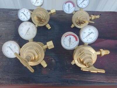 acetylene welding and cutting regulator gauge set