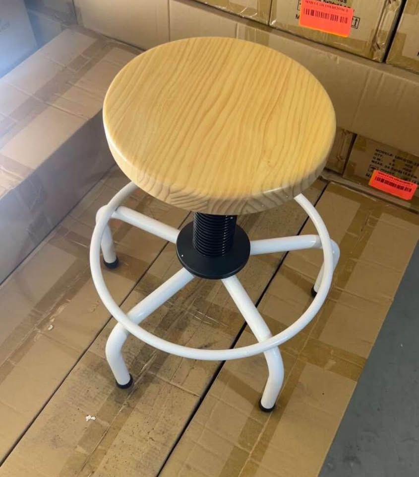 Wooden Seat Stool - Multiple Available