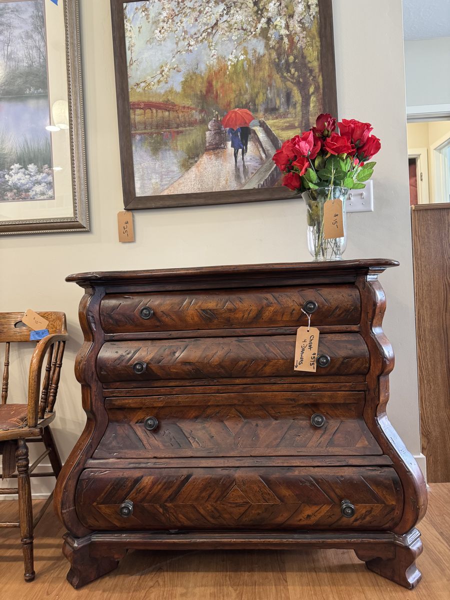 Castle Bromwich Chest -- Reclaimed Antique Wood from the Castle