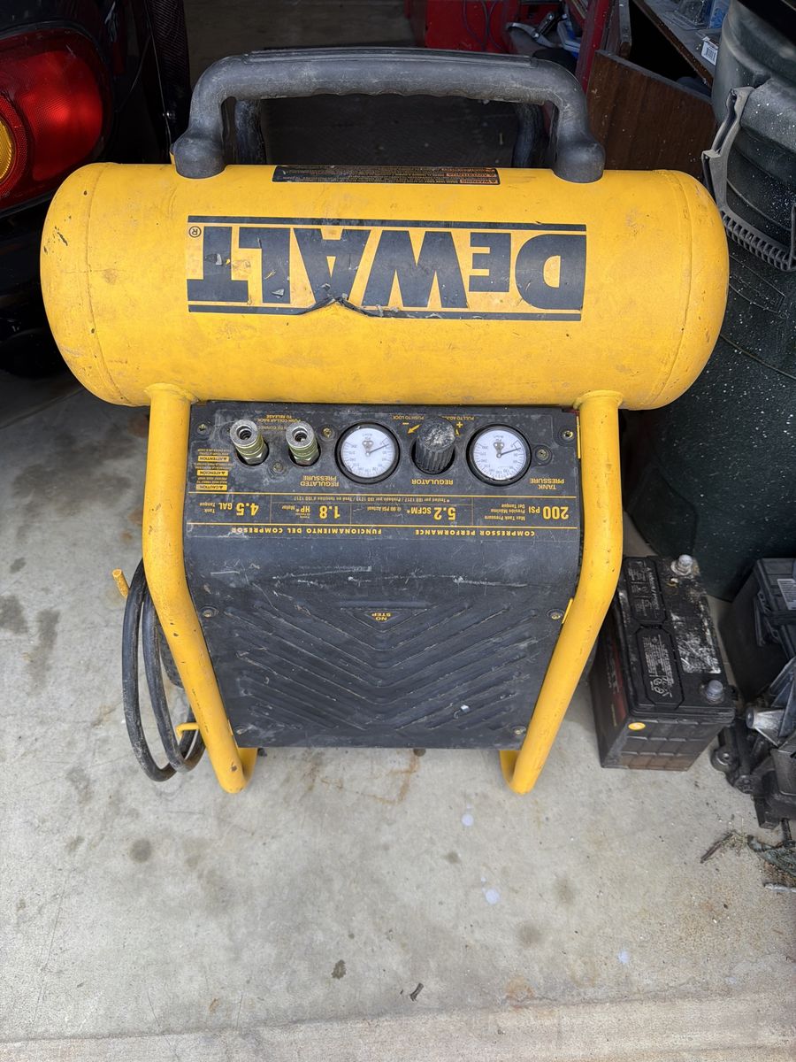 Dewalt air compressor
