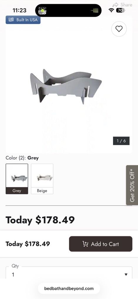 Aqua Chaise Riser (Grey)