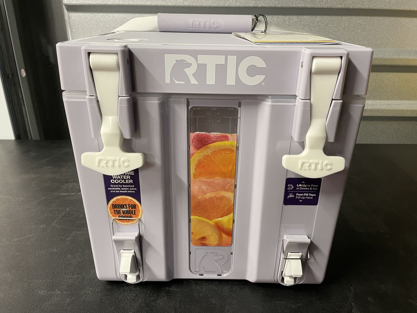[NEW] RTIC 3-Gallon Halftime Cooler Lilac Purple Beverage Dispenser