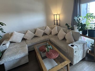 Sectional with pull out bed