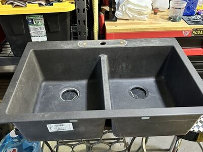 Kitchen Sink. Black