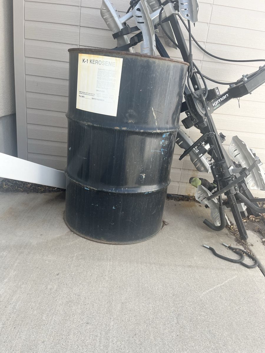 Kerosene drum