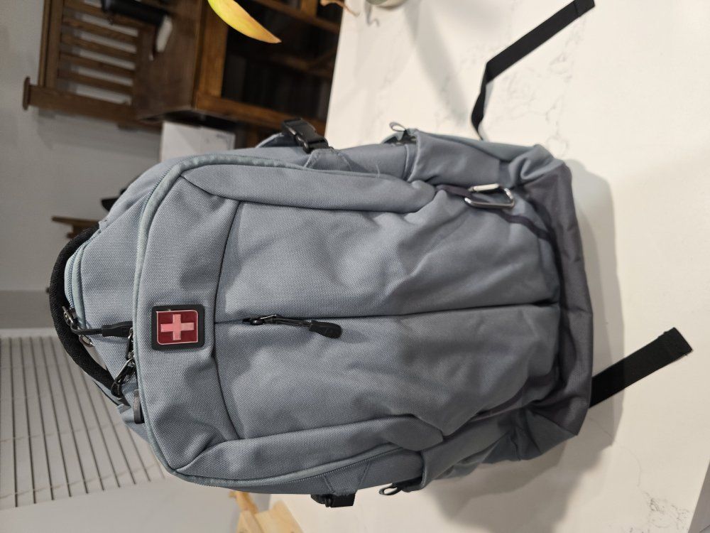 Grey Swiss Gear Laptop Backpack - New